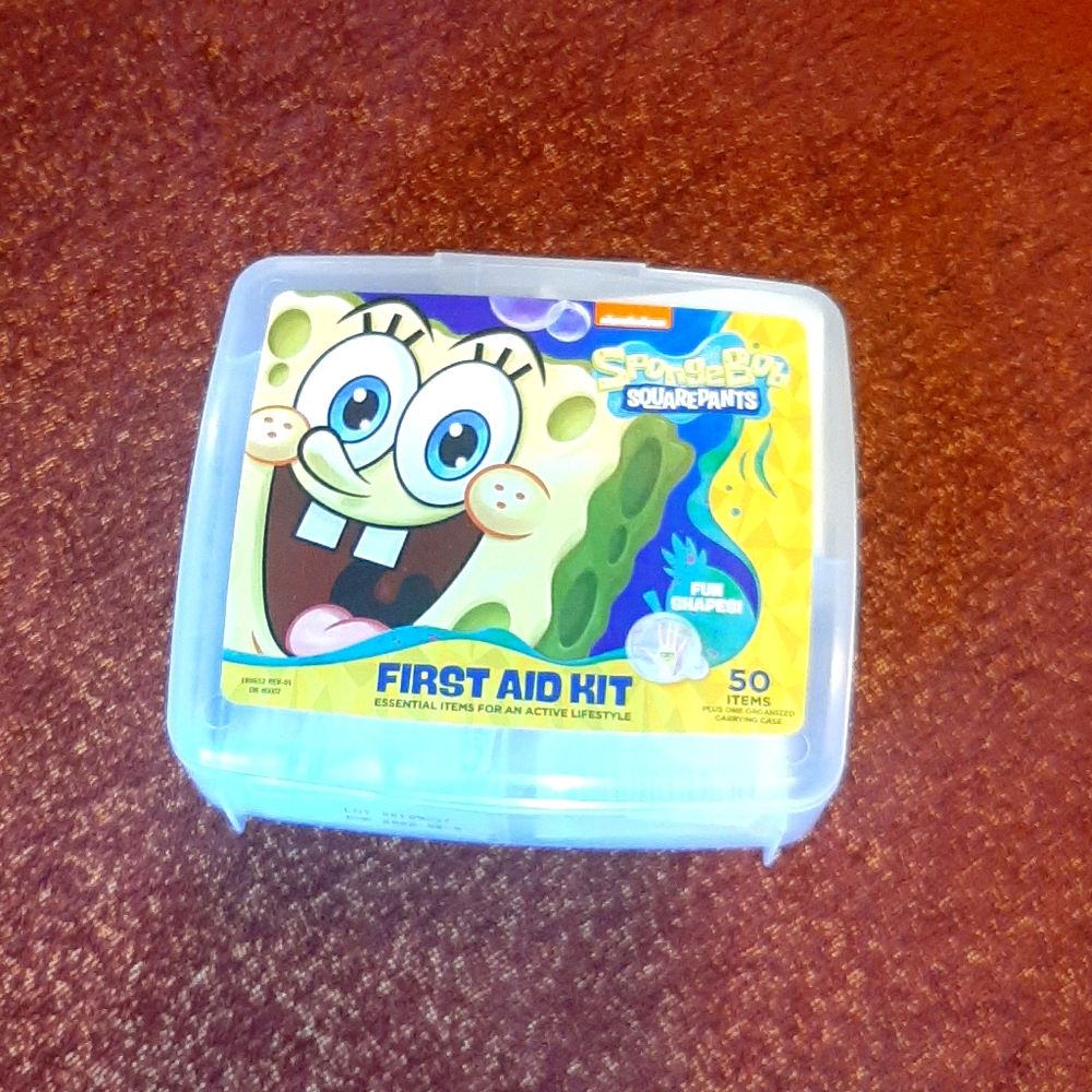 Spongebob First Aid Kit 50 Pieces